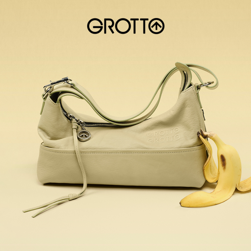 Grotto 26Th Anniversary New Color Arkhobo Calf Leather Shoulder Bag Small Size High-End Commuter Underarm Bag