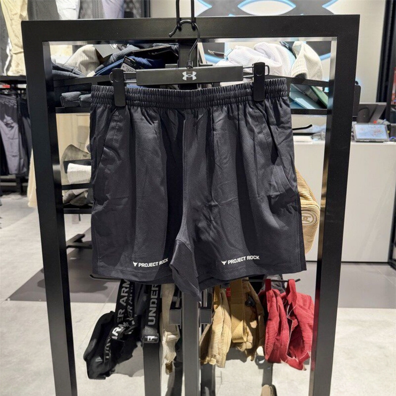 Under Armour Ua Spring/Summer Project Rock Men's 5inch Training Casual Sports Shorts 1384217 Under Armour Ua Spring/Summer Project Rock Men's 5inch Training Casual Sports Shorts 1384217
