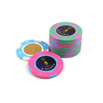 Restaurant ordering RFID chip chips catering order cashier chip coin ABS clay nylon material can be customized