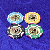 Chip chip invisible anti-counterfeiting safe and reliable copper chip chip custom diameter 40mm43mm45mm