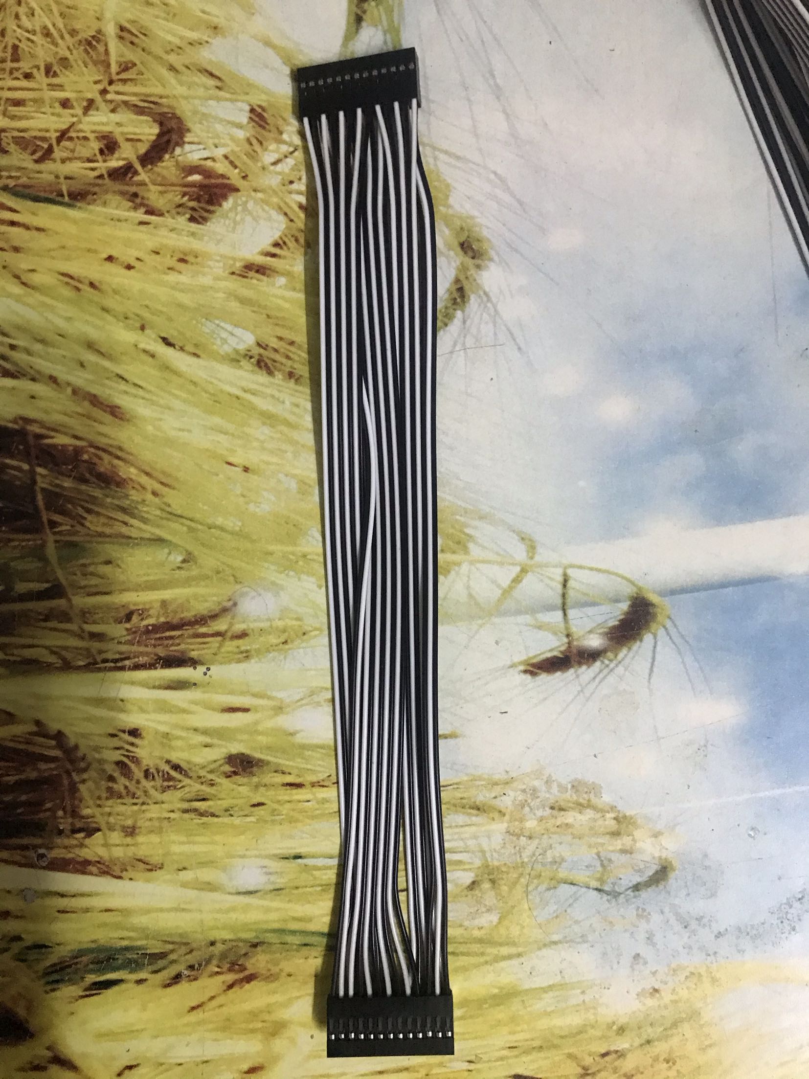 2 54 Dupont terminal line double row double head 2 * 13 26P 2 * 3 6P 2 * 10 20P connected flat cable