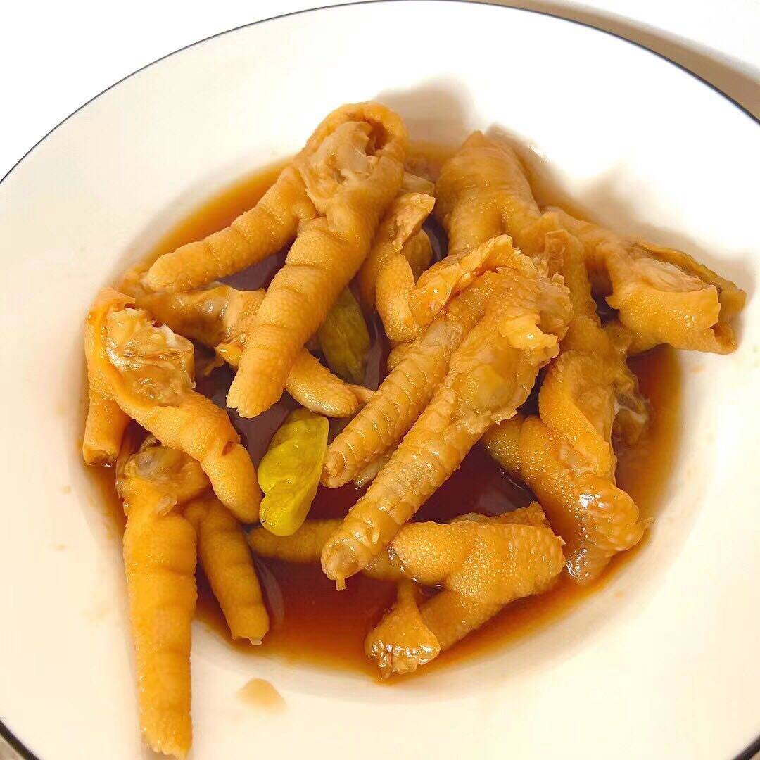 (Full of 4 bags) Picacula vinegar soaked chicken claw 250 g slightly spicy sour spicy taste