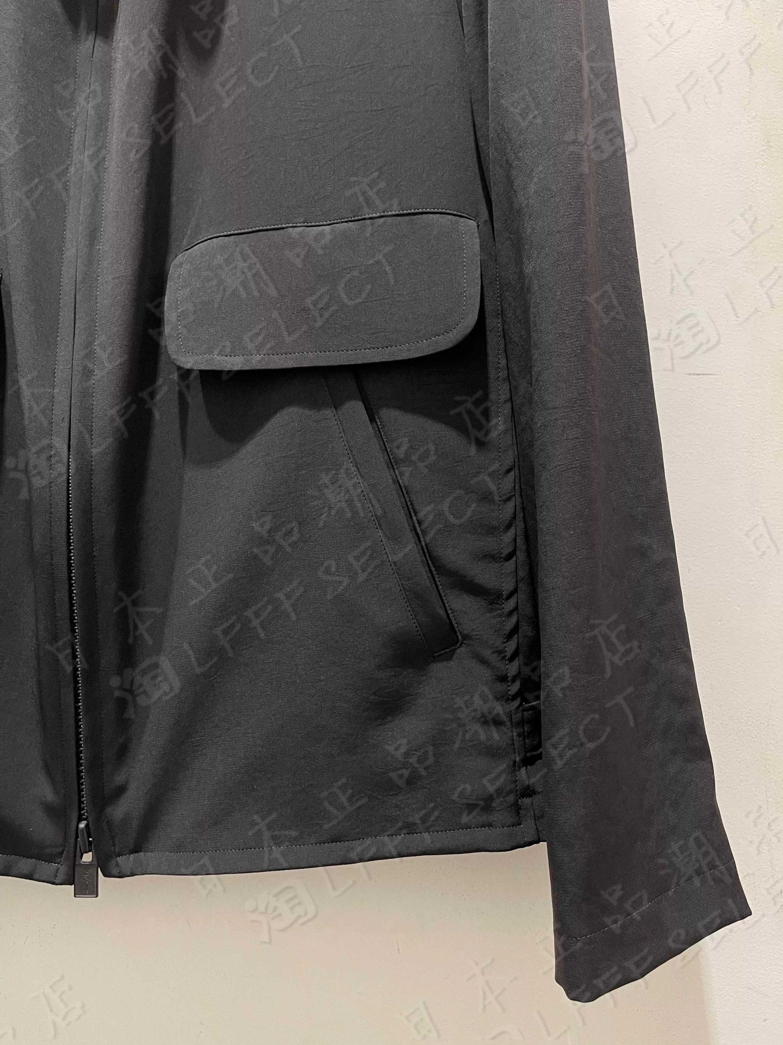 Распродажа в Японии HOMME Yamamoto Yoshiji 24SS смешанный ацид триацетат, карман-флип, эластичная куртка