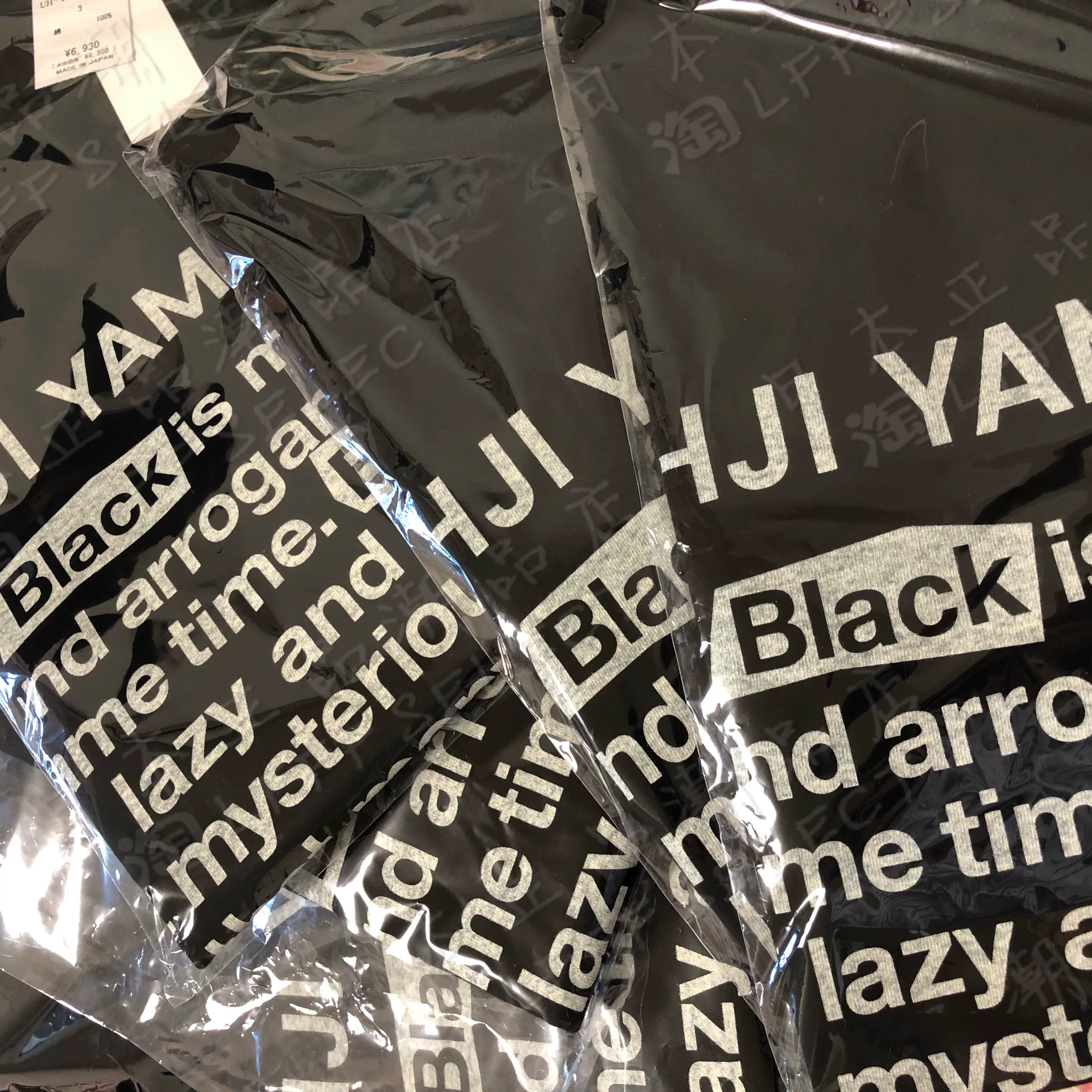 Японский закупочный агент Ямamoto Ёшиji s'yte SYTE Graphic Classic English Quotes Short Sleeve TEE
