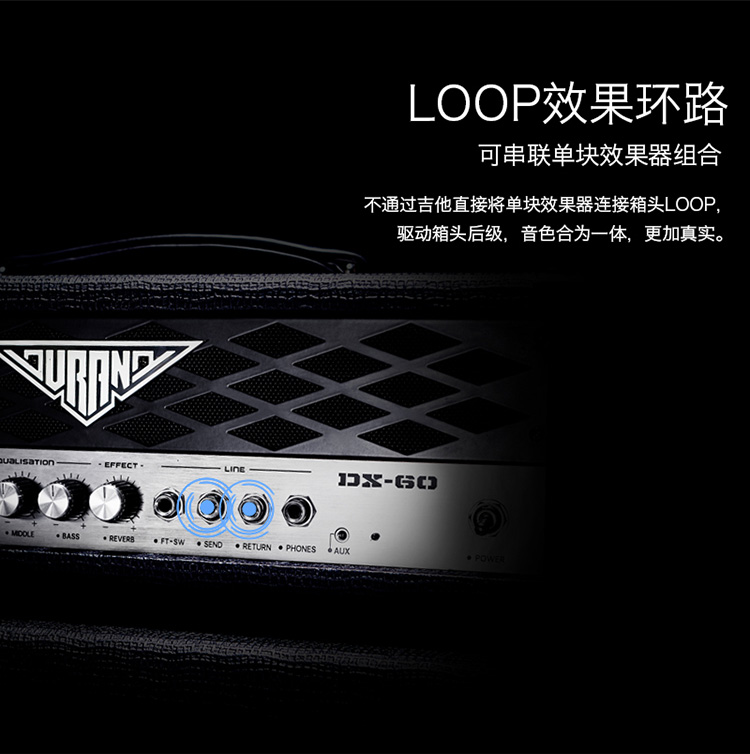 Durand DX60 loa guitar điện mới về nhà ghi âm ban nhạc ngoài trời diễn tập loa âm thanh guitar - Loa loa loa bose 301 seri 3
