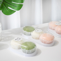 Snowy bridesmaids packaging box transparent 2 grains of honey peach shitty croissy bridesmaid with egg yolk crisp strawberry big fuffle box