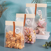 Snowflake Crisp bag Self-proclaimed Milk Date Bull zagger Candy Cookie Glutinous Rice Boat Candy Food Packaging Baking Bag