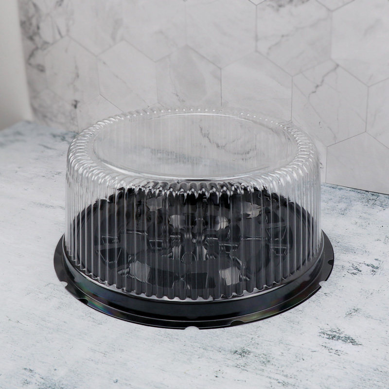 10 inch cake box Melaleuca cake mousse cake box cheesecake round transparent baking box