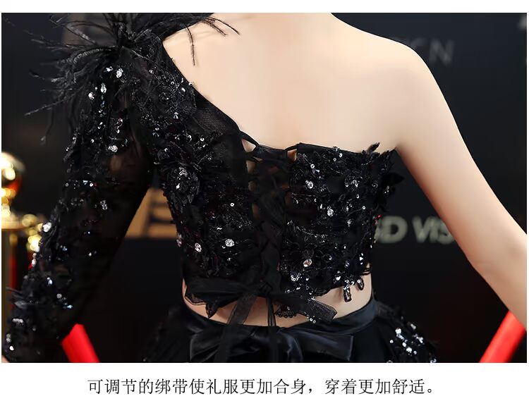 2018 trẻ em mới ăn mặc công chúa mẫu váy catwalk piano trang phục cô gái sinh nhật buổi tối đuôi váy váy đi tiệc trẻ em đẹp