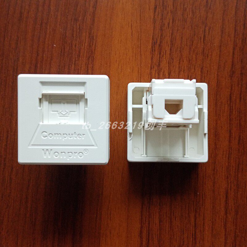 wonpro series switch socket function parts 36mm telephone network USB combination module DIY assembly panel