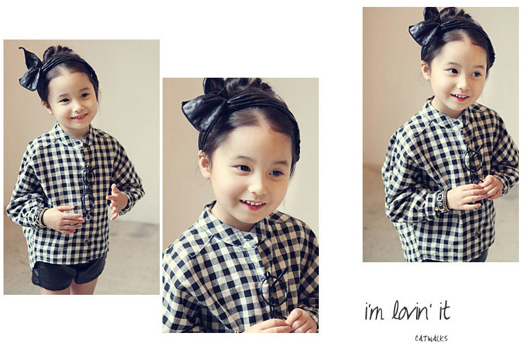 Chemise fille à manche longue - Ref 2085550 Image 8