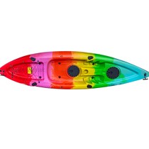 Low price promotion 2020 new single kayak leisure canoe parent-child kayak three-person ocean boat