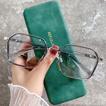 Chen Wei Ting discoloration anti-blue radiation glasses male Red Book fashion myopia astigmatism Thug glasses frame women