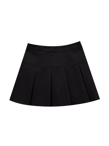 Юбка в складку, летняя дизайнерская короткая мини-юбка, плиссированная юбка, высокая талия, тренд сезона, А-силуэт