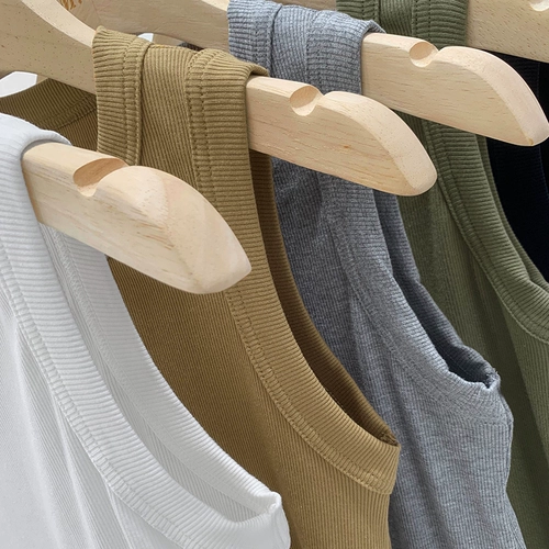 Черная летняя майка топ, короткая футболка без рукавов, круглый воротник