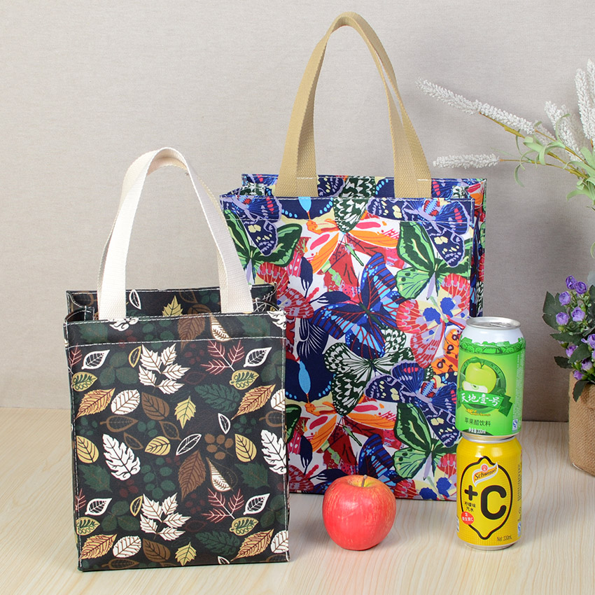 Large Number Lunchbox With Waterproof Canvas Bag Cloth Bag A4 Hand Cram Bag Documents Information Shopping Cashier Bag Thickening