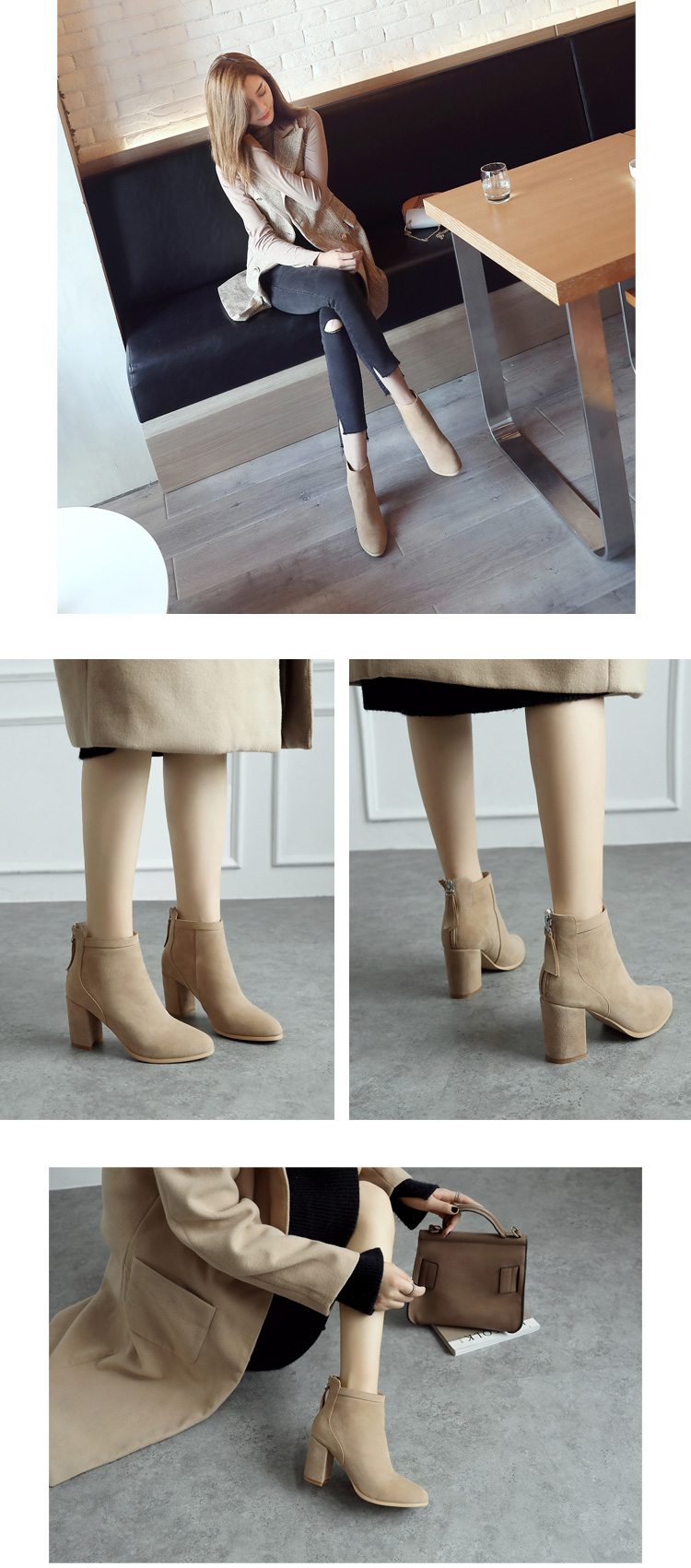 Bottes mi-saison femme      en TPR  - Ref 3250769 Image 25