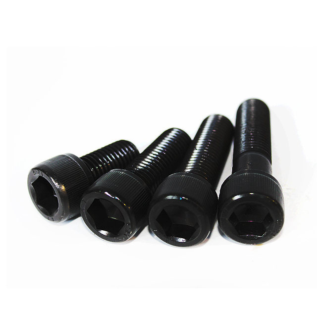 Hexagonal cup head alloy steel grade 12.9 screws