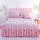 Hàn Quốc phiên bản của công chúa gió giường váy ren bedspread mảnh duy nhất của giường ren giường bìa bìa trượt 1.8m Fitted Mattress Protector - Trang bị tấm ra giường spa