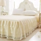 Hàn Quốc phiên bản của công chúa gió giường váy ren bedspread mảnh duy nhất của giường ren giường bìa bìa trượt 1.8m Fitted Mattress Protector - Trang bị tấm ra giường spa