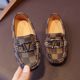 Baby children's Doudou shoes 2022 spring new slip-on casual shoes trendy single shoes British style boys' leather shoes