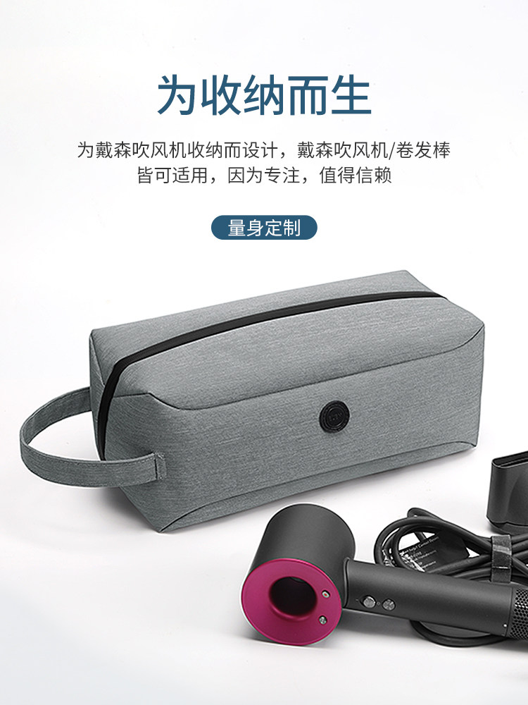 BUBM is suitable for Dyson hair dryer storage box Dyson hair dryer accessories finishing bag hair dryer curling stick protection