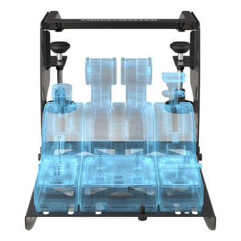 Thrustmaster Airbus Tca Joystick Throttle Valve Flaps Spoiler Desktop Fixed Support Bracket Fixed Bracket