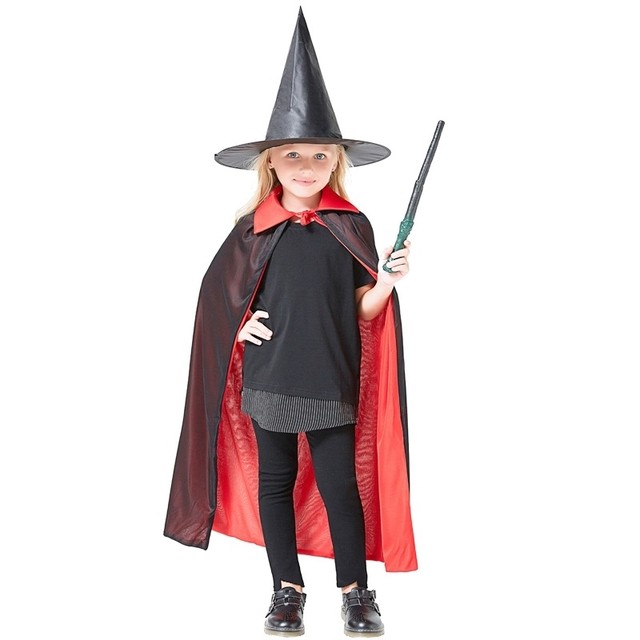 Harry Potter Wizard Hat Halloween Hat Black Oxford Cloth Wizard Hat Makeup Costume Props Witch Hat