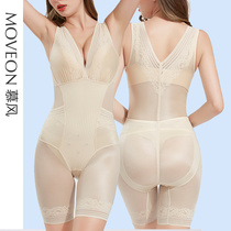 Rear-off-style cashew waist slim fit with small breasts and body underwear woman postpartum shaping plastic body one-piece clothes ultra-thin