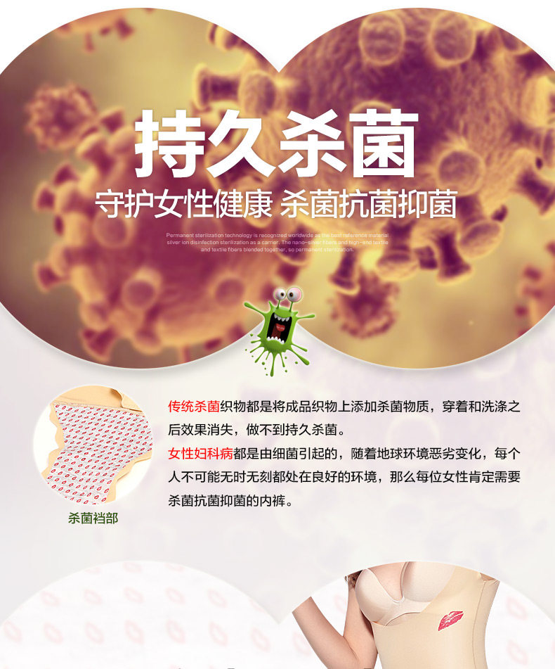 Sous-vêtement minceur MOVEON sexy en nylon - Ref 689554 Image 9