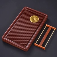 Красный электрический мужи 40x20x5 см с деревянной чашкой цветочной груши
