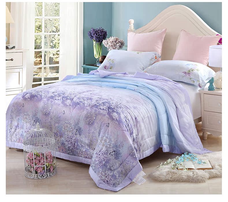 Southern bedclothes sơn màu váy Tiansi Ma Xia là cao cấp điều hòa không khí lõi-phù hợp thở mùa hè mát mẻ quilt