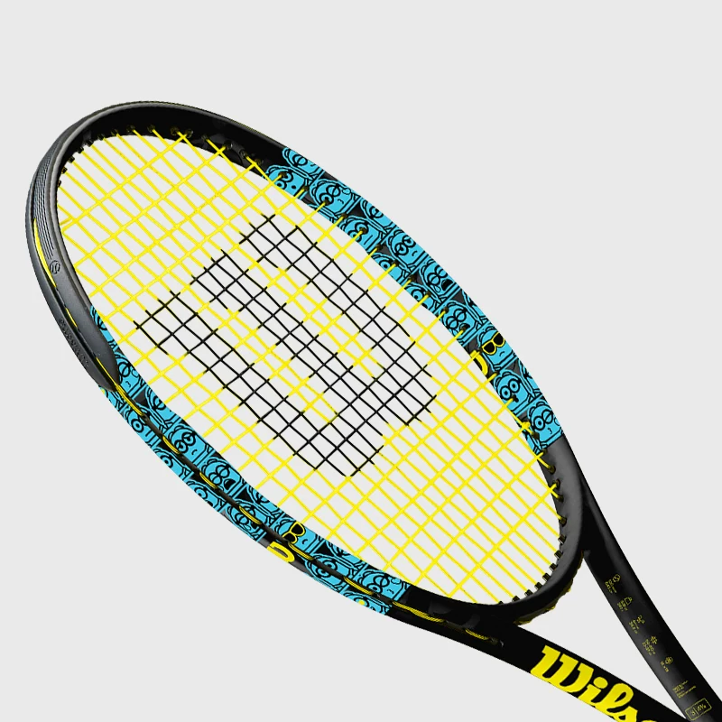 [Wilson Minions 103 ракеток для тенниса для взрослых начинающих одиночных полностью углеродистых ракетка Миньон]