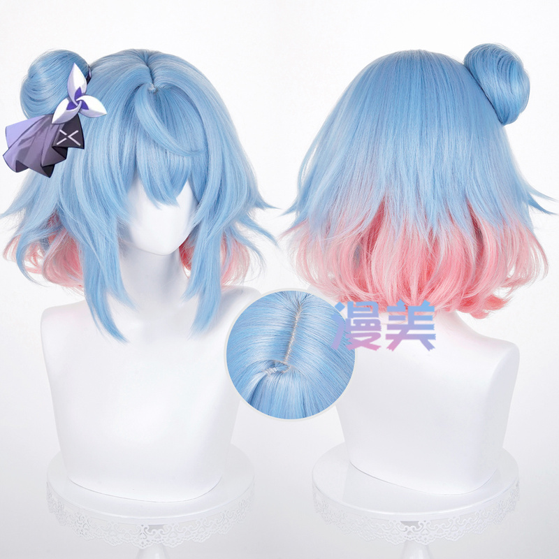 Manmei King of Time Sorceress Xiao Qiao Cosplay Wig Tiger's Mouth Hair Clip