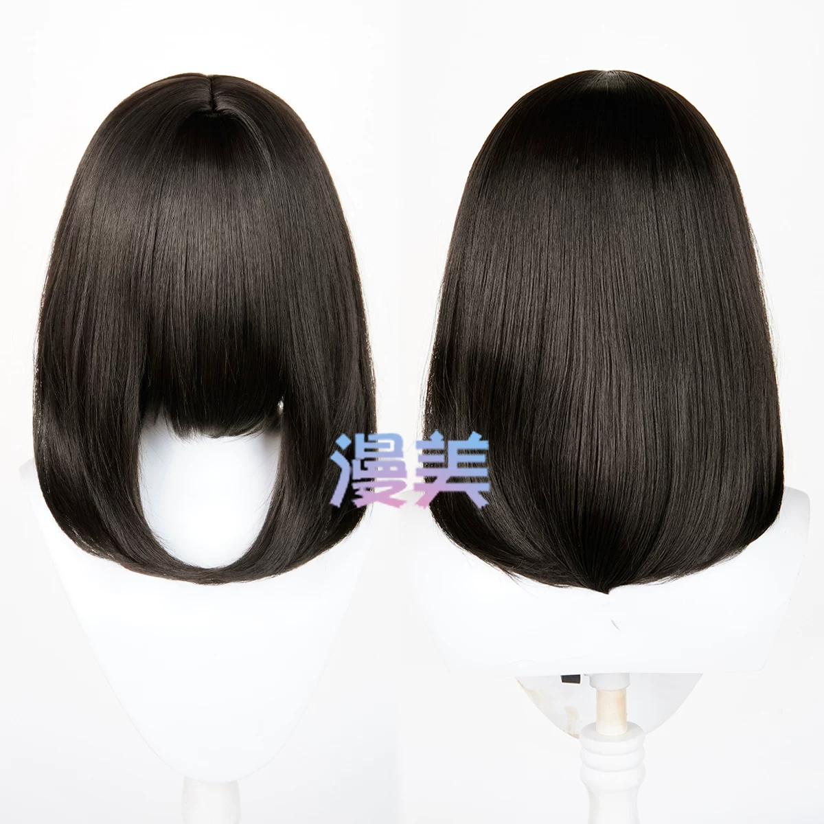 Universaл multicoloured wig with hair parting, 40, cosplay