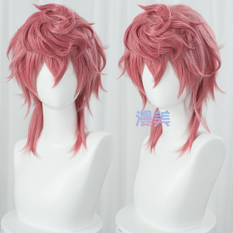 Manmei Jojo's Bizarre Adventure Golden Wind Teriushu Unah Teriushu Cosplay Wig Manmei Jojo's Bizarre Adventure Golden Wind Teriushu Unah Teriushu Cosplay Wig