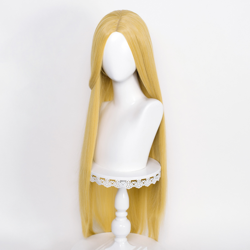 Style 3Diffuse US China branch 1 m long straight 100 cm Polychromatic hair Mother modelling Practice Universal use cos Wigs False hair silica gel scalp top