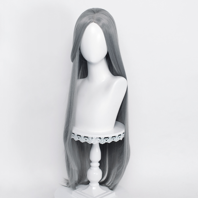 Style 17Diffuse US China branch 1 m long straight 100 cm Polychromatic hair Mother modelling Practice Universal use cos Wigs False hair silica gel scalp top