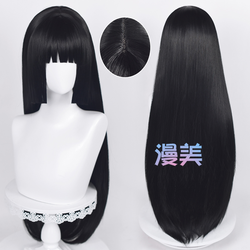 Anime-Style Yumeko Jabami Cosplay Wig Hell Girl Enma Ai Mei Girl's Mirror of Wanhua 5 Lotus Princess Cut