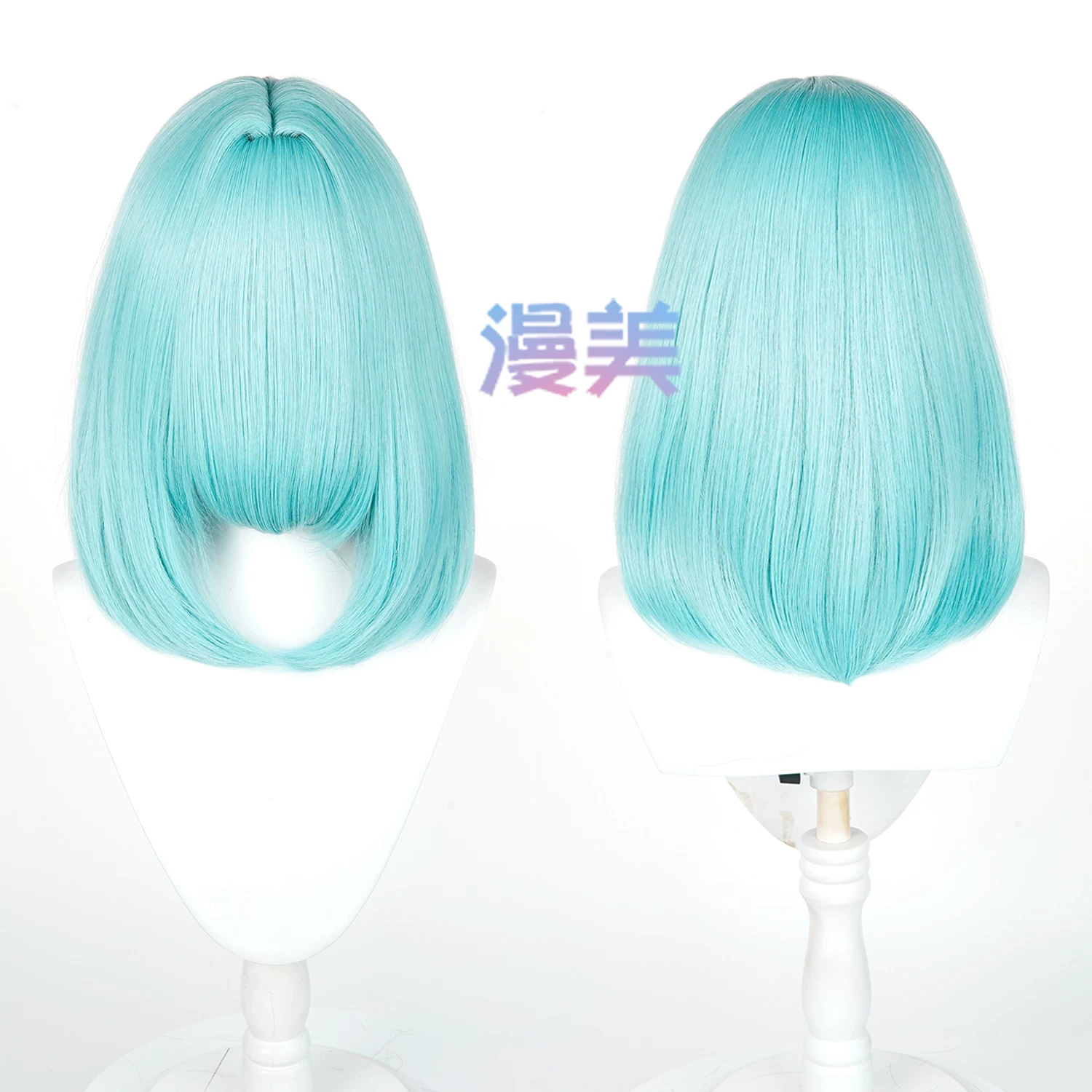 Universaл multicoloured wig with hair parting, 40, cosplay