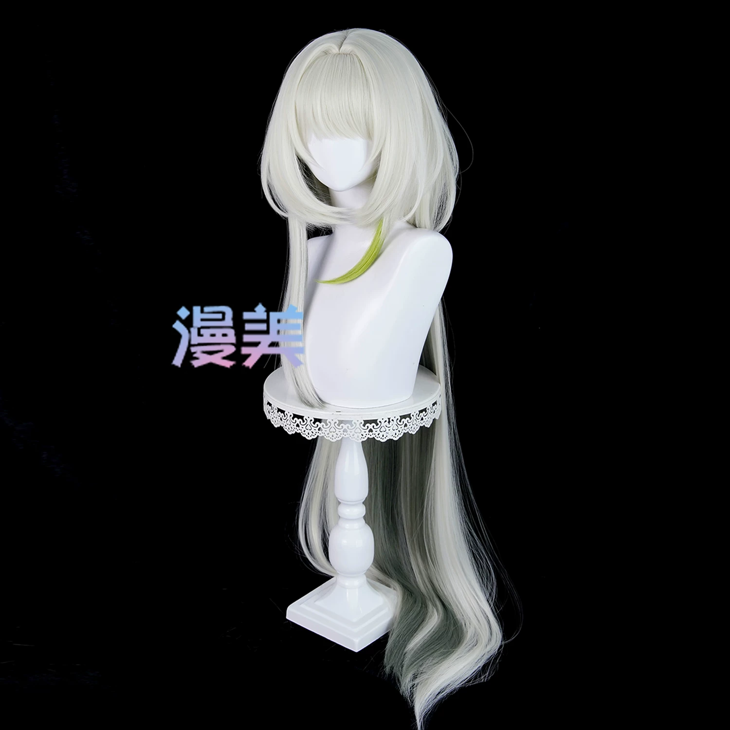 漫美 Arknights Kelsey Sihengtuo special long hair cos wig scalp top