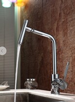 swell four dimensional bathroom disassembly valve core pure copper hot and cold single hole full copper rotatable kitchen vegetable basin tap 790