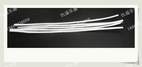 [Phụ kiện một nhân dân tệ] Chỉ nha khoa Erhu Sản xuất nhạc cụ Phụ kiện da Dây đeo da giả Đường viền trắng Capo guitar giá