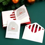 Рождественская открытка, креативный защитный амулет, карточки для детского сада, европейский стиль, простой и элегантный дизайн