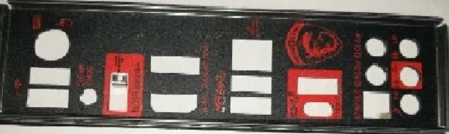 00148 original packed microstar Z270 MPOWER GAMING TITANIUM GAMING M7 MOTHERBOARD BEZEL