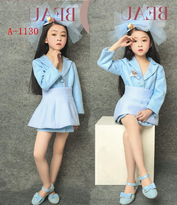 2018 trẻ em phiên bản tiếng Hàn của quần áo chụp ảnh mới studio ảnh cô gái lớn ảnh quần áo trẻ em ảnh nghệ thuật quần áo ảnh nghệ thuật - Khác quan ao tre so sinh