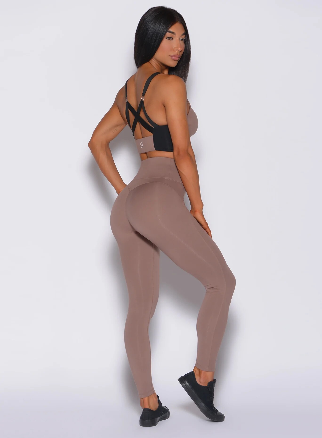 Сейчас в наличии Бомба женщина талия живот, бедра фитнес Штаны вырваны на талии. 