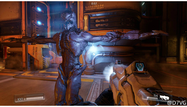 Spot thương hiệu trò chơi PS4 chính hãng mới Doom 4 khu trục hạm DOOM4 phiên bản Trung Quốc - Trò chơi đĩa game 300 trò chơi	