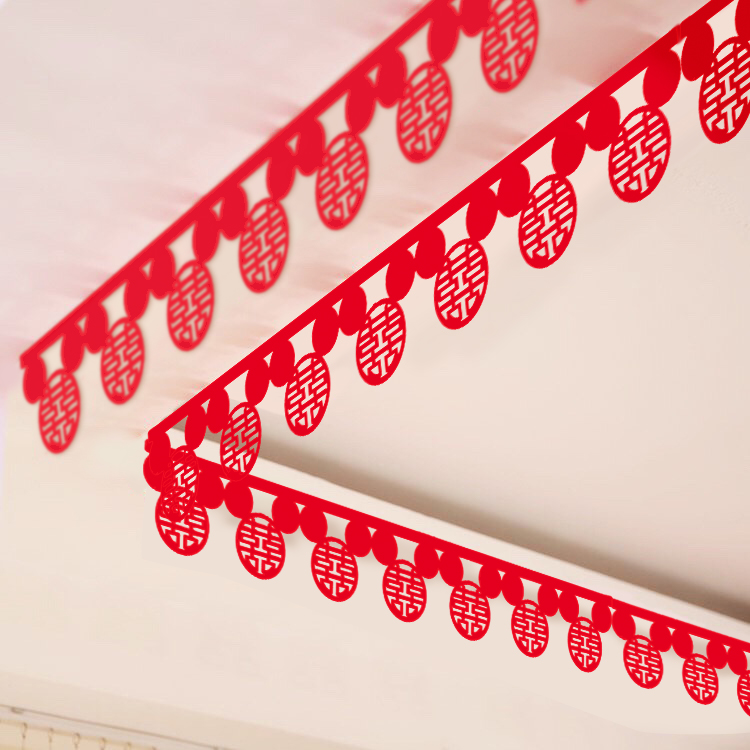 Wedding placement Wedding House Decoration Lachella Unweaver Woman bedroom Heimic Mickey Living room Wedding Background Wall