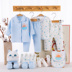 Quần áo trẻ em áo khoác mùa đông dày cotton bộ quà tặng mùa thu và quần áo mùa đông sinh ra trẻ sơ sinh - Bộ quà tặng em bé hộp quà tặng bé trai Bộ quà tặng em bé